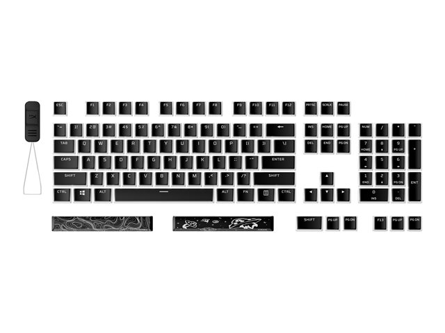 HP HyperX Black Pudding Keycaps 2-US
