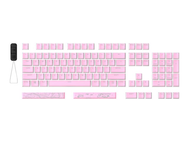 HP HyperX Pink Pudding Keycaps 2-US