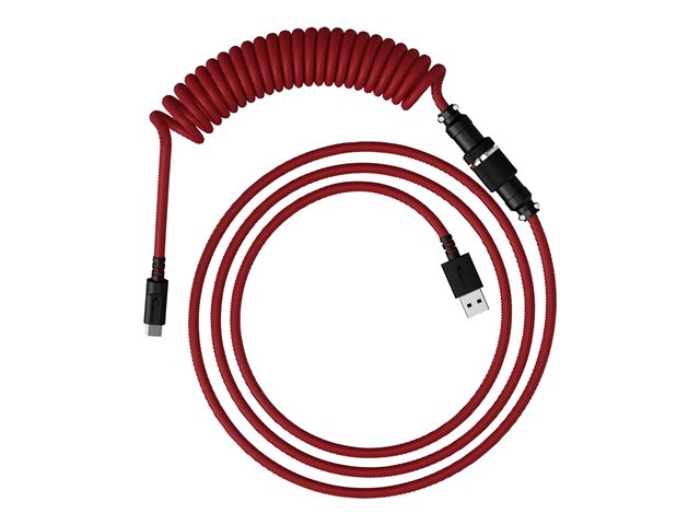 HP HyperX USB-C Coiled Cable Red-Black