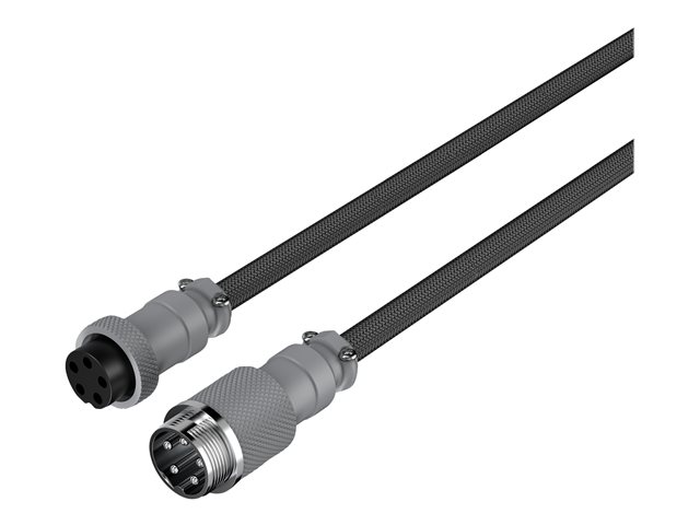 HP HyperX USB-C Coiled Cable Gray