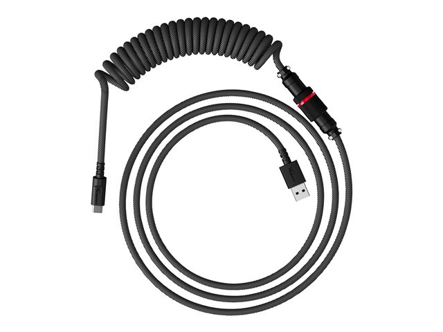 HP HyperX USB-C Coiled Cable Gray-Black