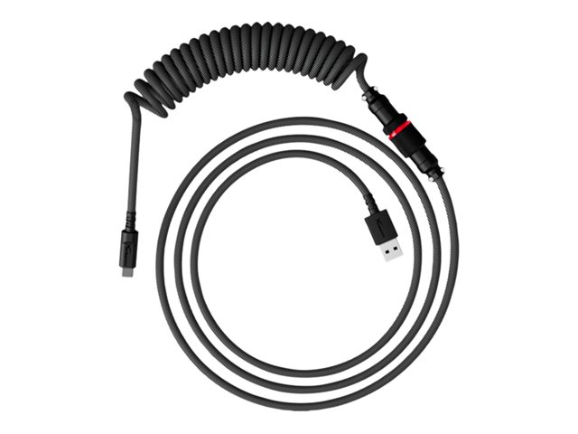 HP HyperX USB-C Coiled Cable Gray-Black
