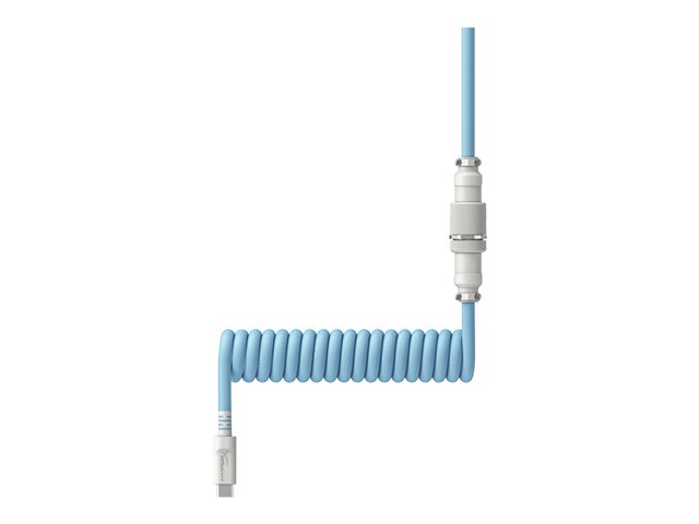 HP HyperX USB-C Coiled Cable Light Blue
