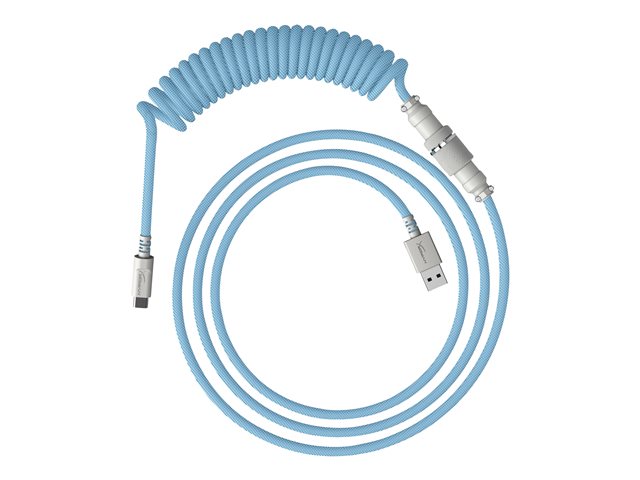 HP HyperX USB-C Coiled Cable Light Blue
