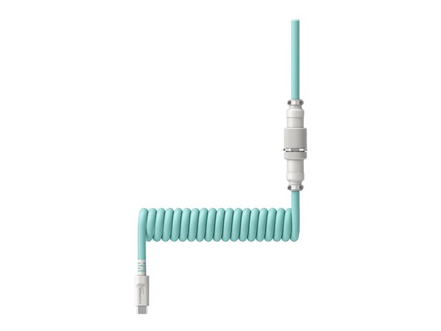 HP HyperX USB-C Coiled Cable Light Green