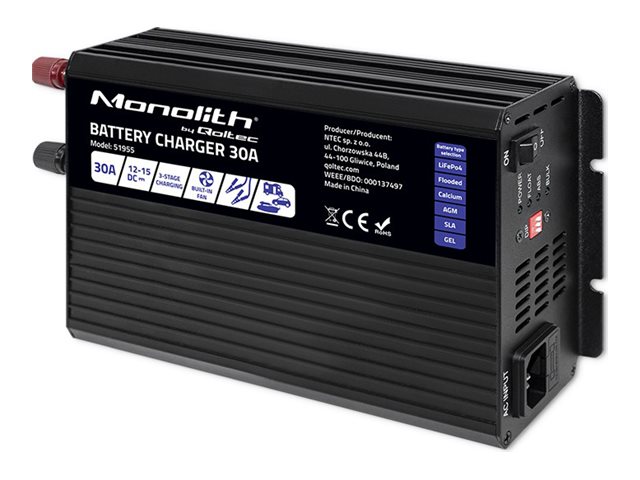 QOLTEC 51955 Smart Monolith charger 30A