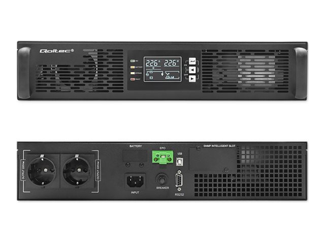 QOLTEC 52285 UPS RACK 1kVA