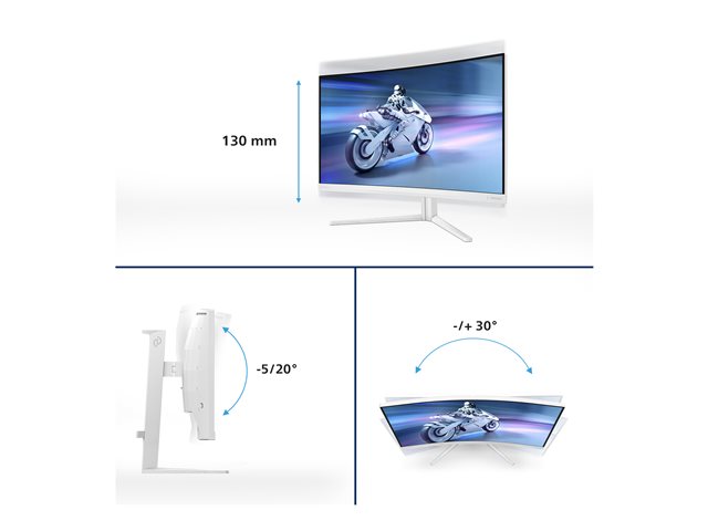 PHILIPS 31.5inch 2560x1440 VA Curved